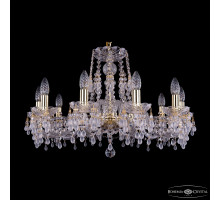 Подвесная люстра Bohemia Ivele Crystal 1410/10/240 G V0300