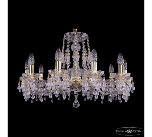 Подвесная люстра Bohemia Ivele Crystal 1410/10/240 G V0300 Подвесная люстра Bohemia Ivele Crystal 1410/10/240 G V0300