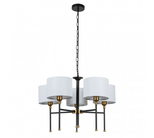 Подвесная люстра Arte Lamp Jamie A4090LM-5BK Подвесная люстра Arte Lamp Jamie A4090LM-5BK