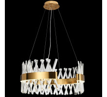 Подвесная люстра Natali Kovaltseva Halos LED LAMPS 81358 GOLD SATIN
