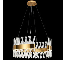 Подвесная люстра Natali Kovaltseva Halos LED LAMPS 81358 GOLD SATIN