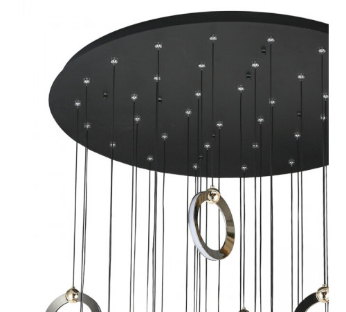 Подвесная люстра Lumien Hall Livin LH8028/36P-BK-PBK-SGD Подвесная люстра Lumien Hall Livin LH8028/36P-BK-PBK-SGD