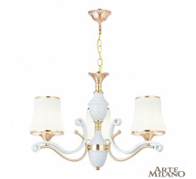 Подвесная люстра Arte Milano Florentia-3987 303987/3 Wh/Gd