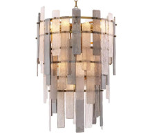 Подвесная люстра DeLight Collection Greyson KG1581P-10 brass