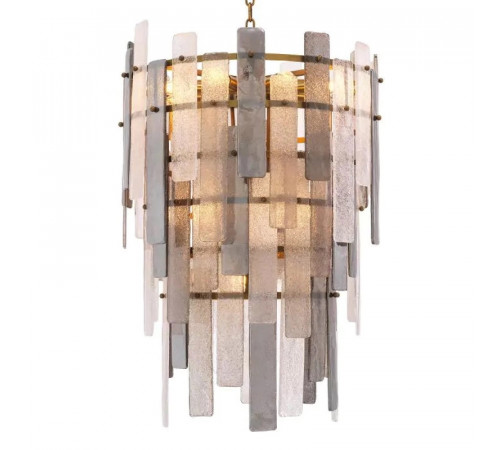 Подвесная люстра DeLight Collection Greyson KG1581P-10 brass