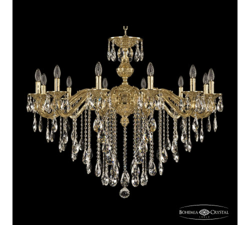 Подвесная люстра Bohemia Ivele Crystal Florence 71202/12/360 B G