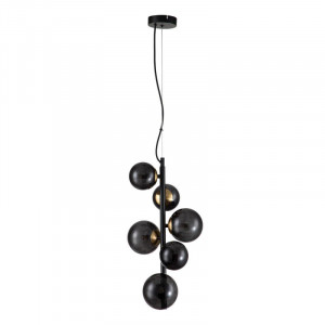 Подвесная люстра Indigo Molecola 11018/6P Black V000197