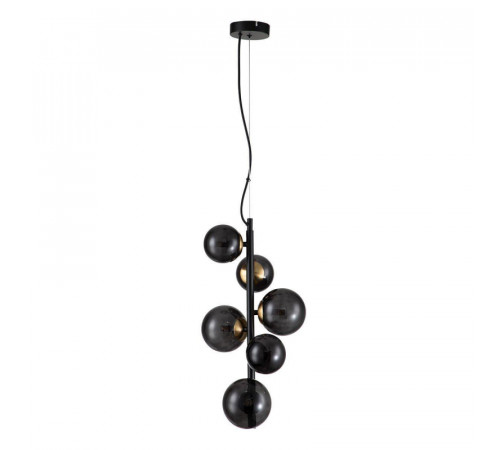 Подвесная люстра Indigo Molecola 11018/6P Black V000197