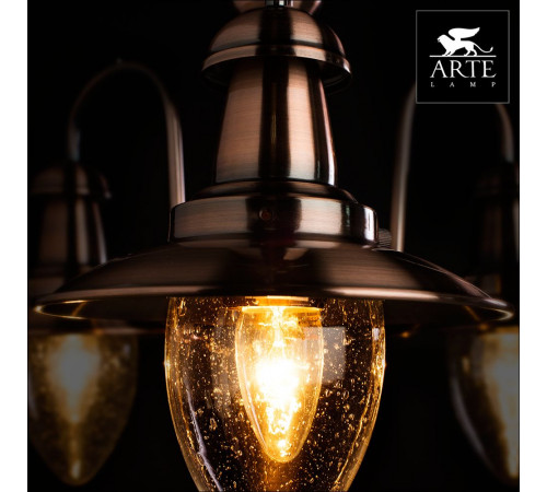 Подвесная люстра Arte Lamp Fisherman A5518LM-3RB Подвесная люстра Arte Lamp Fisherman A5518LM-3RB