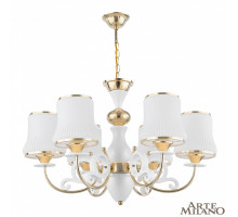 Подвесная люстра Arte Milano Florentia-1097 301097/6 Wh/Gd