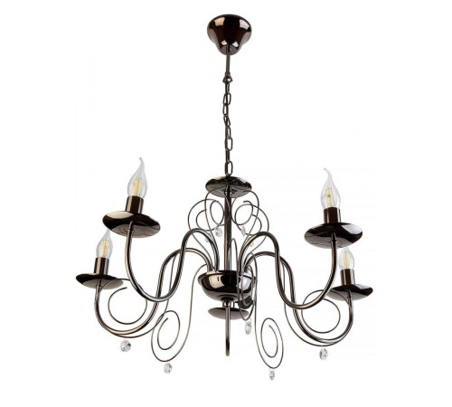 Подвесная люстра Toplight Sylvia TL6040D-05BC Подвесная люстра Toplight Sylvia TL6040D-05BC