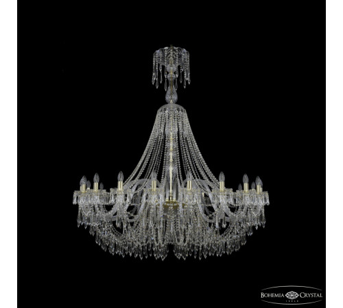 Подвесная люстра Bohemia Ivele Crystal 1403/20/530/XL-160 G Подвесная люстра Bohemia Ivele Crystal 1403/20/530/XL-160 G