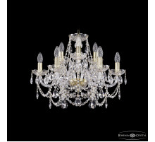 Подвесная люстра Bohemia Ivele Crystal 1411/6+3/195 G