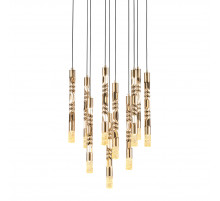 Подвесная люстра Delight Collection OM2365-F10 gold