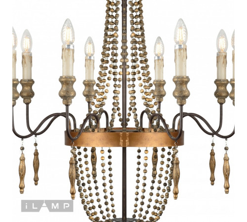 Подвесная люстра iLamp Perla Loft6222-8