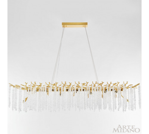 Подвесная люстра Arte Milano Milan 230011/L1500/16/A Gd Подвесная люстра Arte Milano Milan 230011/L1500/16/A Gd