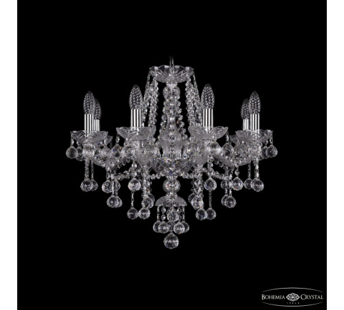 Подвесная люстра Bohemia Ivele Crystal 1415/8/200 Ni Balls Подвесная люстра Bohemia Ivele Crystal 1415/8/200 Ni Balls