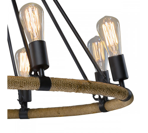 Подвесная люстра LOFT IT Rope filament Loft1861/8 Подвесная люстра LOFT IT Rope filament Loft1861/8