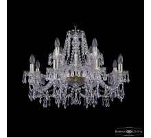 Подвесная люстра Bohemia Ivele Crystal 1403/8+4/240 G