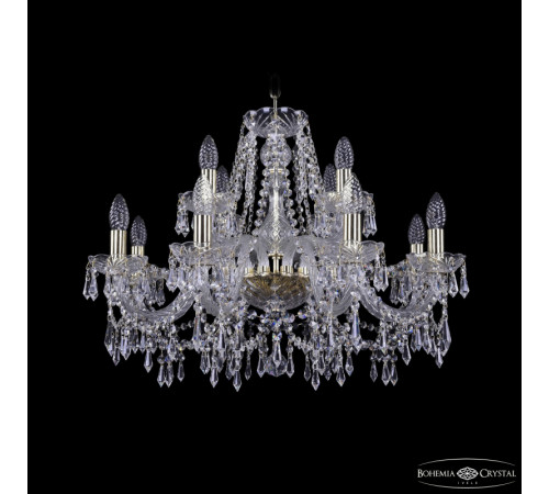 Подвесная люстра Bohemia Ivele Crystal 1403/8+4/240 G