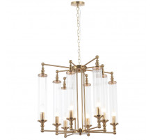 Подвесная люстра Crystal Lux TOMAS SP8 D650 BRASS