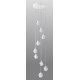 Подвесная люстра Crystal Lux Gaspar GASPAR SP9 D300 WHITE