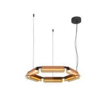 Подвесная люстра Maytoni Flat MOD296PL-L40BC3K