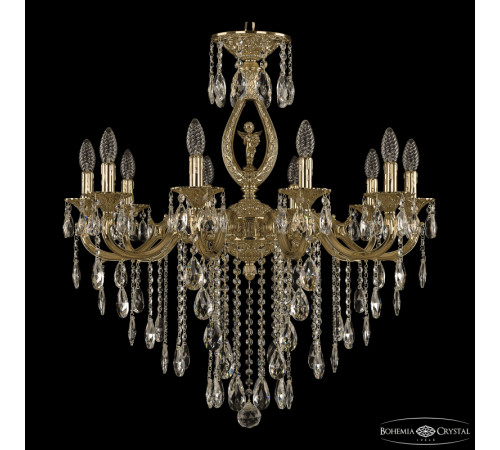 Подвесная люстра Bohemia Ivele Crystal Florence 71401/10/250 B G FA10M Подвесная люстра Bohemia Ivele Crystal Florence 71401/10/250 B G FA10M