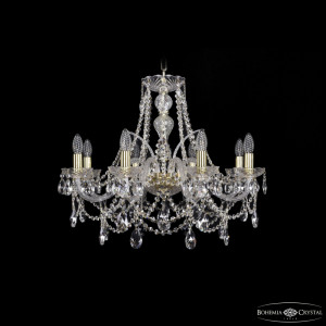 Подвесная люстра Bohemia Ivele Crystal 1411/8/240 G