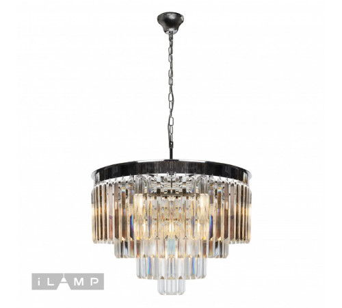 Подвесная люстра iLamp Triumph 7382/6+3+1P CR Подвесная люстра iLamp Triumph 7382/6+3+1P CR