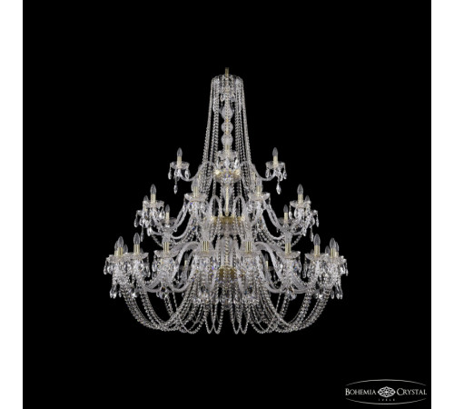 Подвесная люстра Bohemia Ivele Crystal 1402/20+10+5/530/3d G Подвесная люстра Bohemia Ivele Crystal 1402/20+10+5/530/3d G