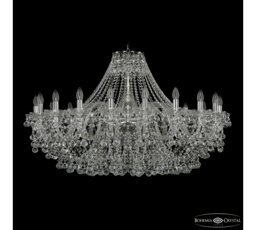 Подвесная люстра Bohemia Ivele Crystal 1409/20/400 Ni Подвесная люстра Bohemia Ivele Crystal 1409/20/400 Ni