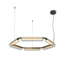 Подвесная люстра Maytoni Flat MOD296PL-L60BS3K