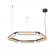 Подвесная люстра Maytoni Flat MOD296PL-L60BS3K