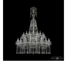 Подвесная люстра Bohemia Ivele Crystal 1413/20+10+5/400/XL-164/2d Ni