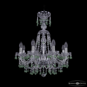 Подвесная люстра Bohemia Ivele Crystal 1410/8/195/XL-66 Ni V5001