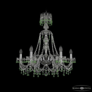 Подвесная люстра Bohemia Ivele Crystal 1410/6/240/XL-74 Ni V5001