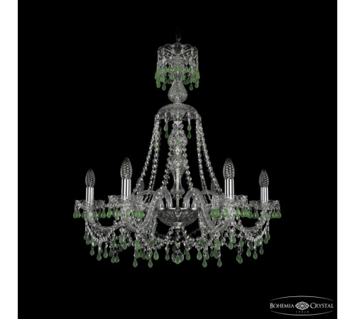 Подвесная люстра Bohemia Ivele Crystal 1410/6/240/XL-74 Ni V5001
