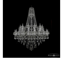 Подвесная люстра Bohemia Ivele Crystal 1415/24+12+6/530/h-187 Ni