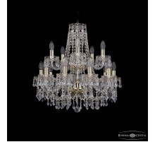 Подвесная люстра Bohemia Ivele Crystal 1403/10+5/195/2d G