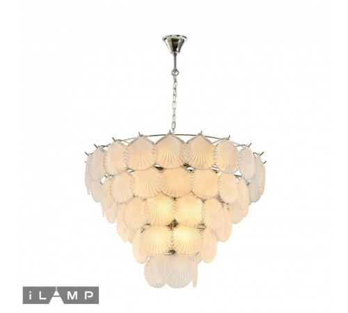 Подвесная люстра iLamp Soho P2546-18 Nickel Подвесная люстра iLamp Soho P2546-18 Nickel