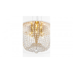 Подвесная люстра Lumina Deco Disposa LDP 7018-500 PR+F.GD
