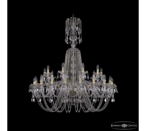 Подвесная люстра Bohemia Ivele Crystal 1402/20+10/400/XL-130 G Подвесная люстра Bohemia Ivele Crystal 1402/20+10/400/XL-130 G