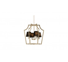 Подвесная люстра Lumina Deco Montero LDP 1249-4 GD+BK