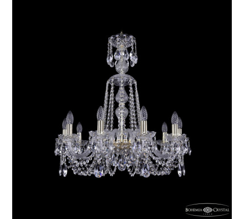 Подвесная люстра Bohemia Ivele Crystal 1402/10/240/XL-73 G