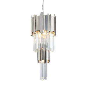 Подвесная люстра Delight Collection Barclay KG0980P-4 nickel