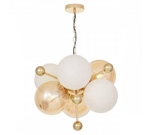 Подвесная люстра Lumina Deco Afrodis LDP 1138-6 GD Подвесная люстра Lumina Deco Afrodis LDP 1138-6 GD