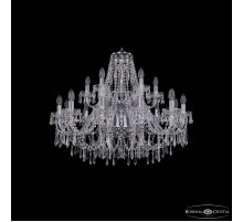 Подвесная люстра Bohemia Ivele Crystal 1403/12+6/300/2d Ni