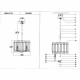 Подвесная люстра Lumien Hall Laziale LH3045/3P-NK