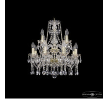 Подвесная люстра Bohemia Ivele Crystal 1413/8+4/165/2d G